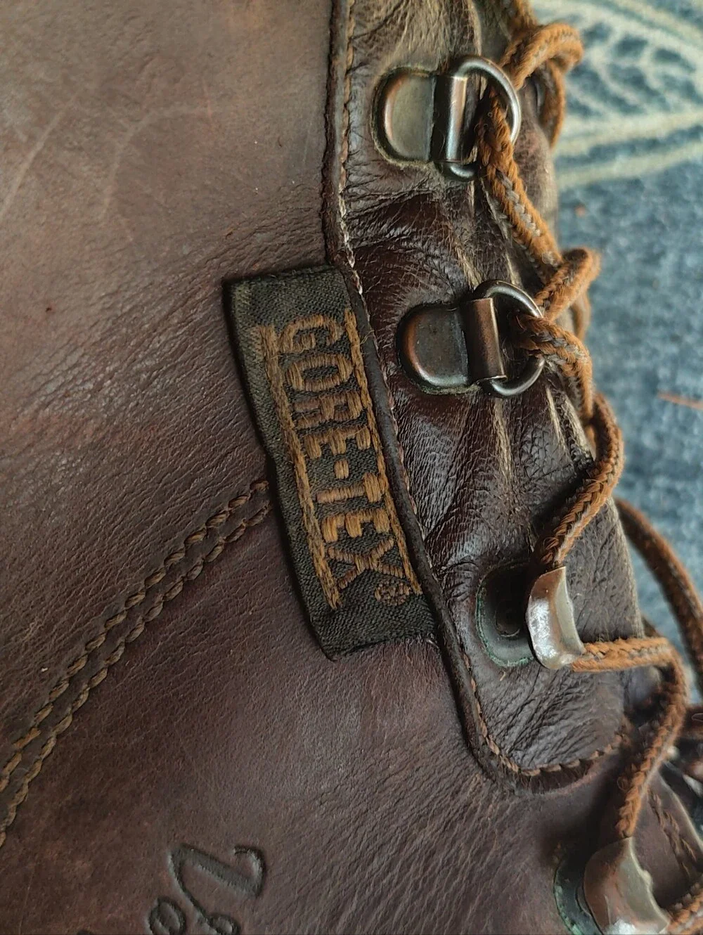 Vasque Sundowner GTX Leather Hiking Boots Brown Made in Italy 7994 Men’s 11.5 M